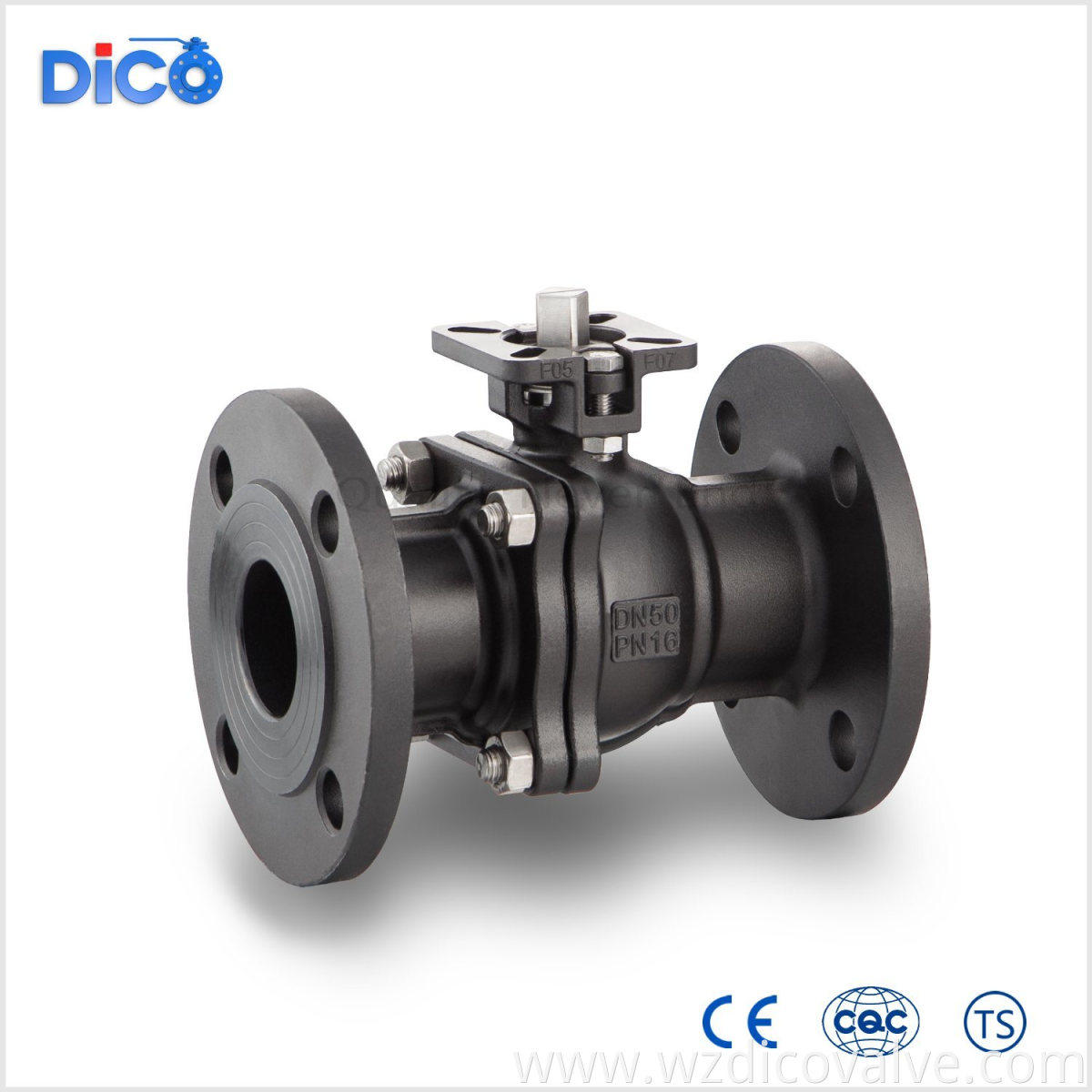 Flange ball valve